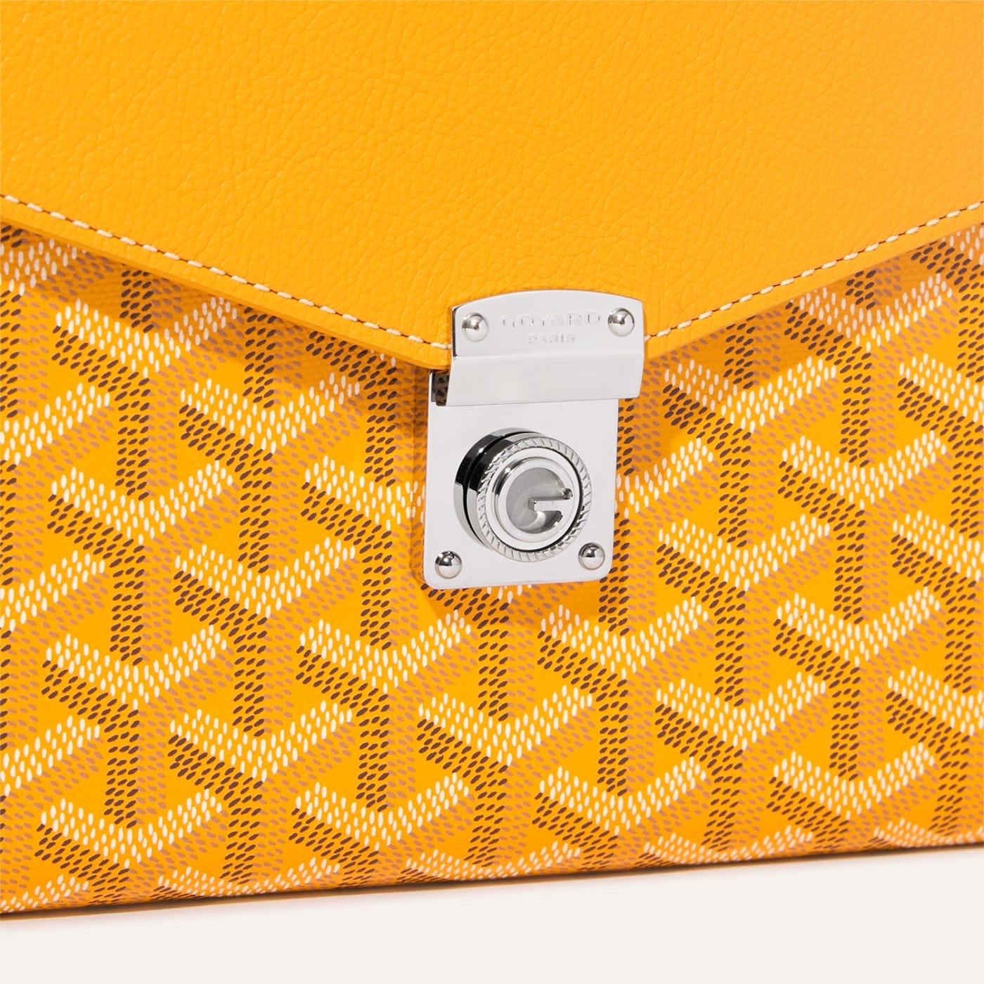 Goyard Chypre Wallet-Pouch Yellow - Image 6